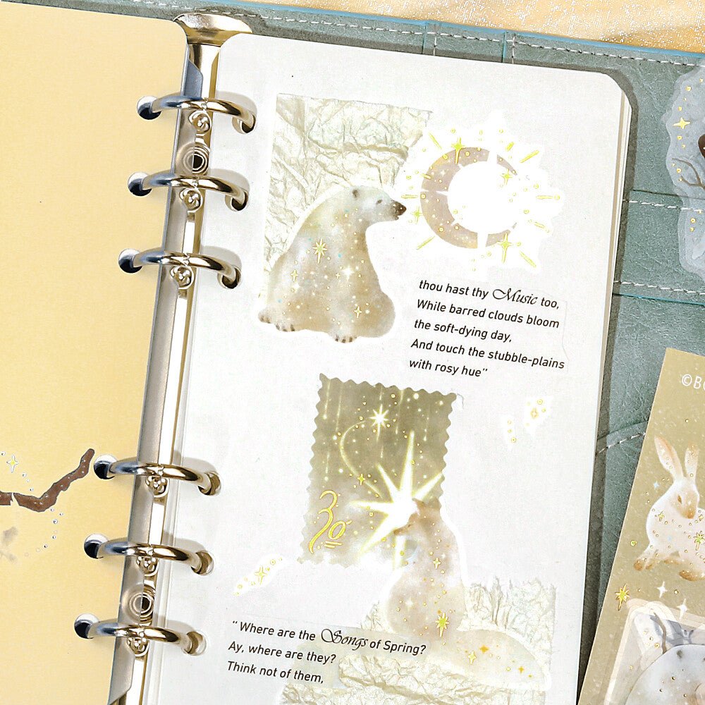 BGM Planner Stickers - Stardust Magic Collection - Note and Nib