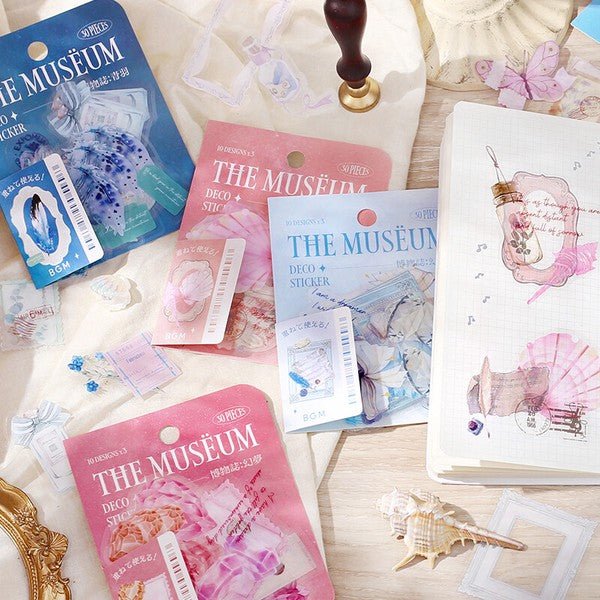 BGM Planner Stickers - The Museum - Note and Nib