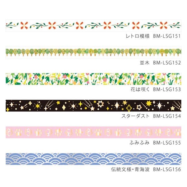 BGM Washi Tape 5mm - Note and Nib