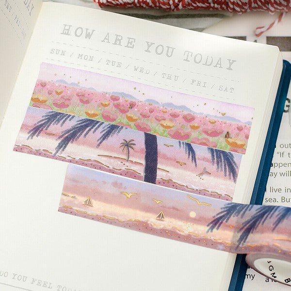 BGM Washi Tape - Dreamscape Collection - Note and Nib