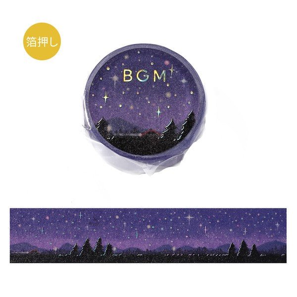 BGM Washi Tape - Dreamscape Collection - Note and Nib