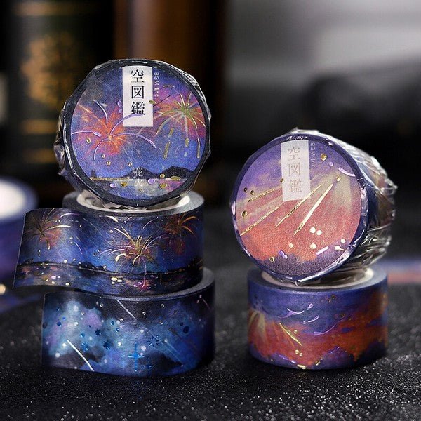 BGM Washi Tape - The Sky of One Day Collection - Note and Nib