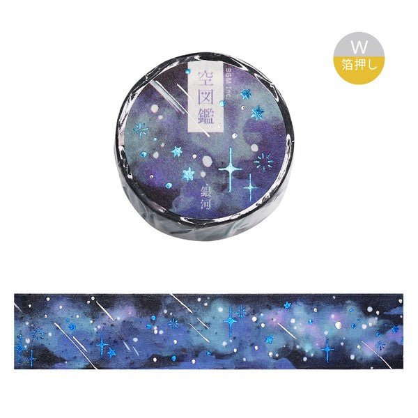 BGM Washi Tape - The Sky of One Day Collection - Note and Nib