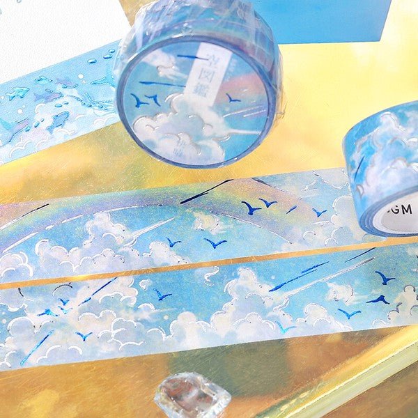 BGM Washi Tape - The Sky of One Day Collection - Note and Nib
