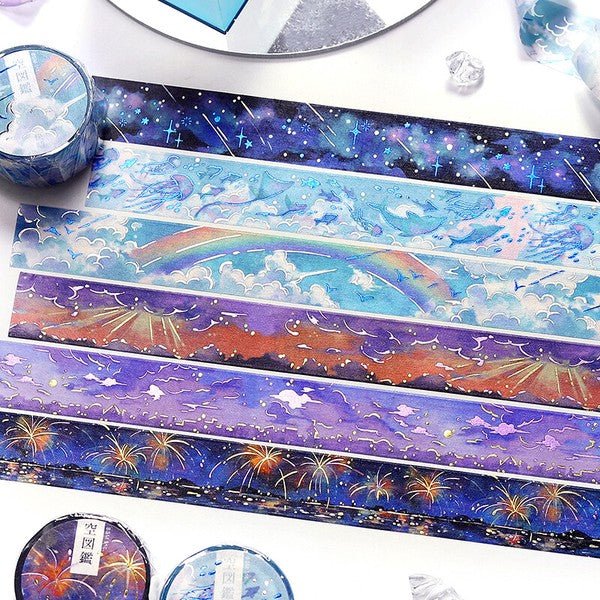 BGM Washi Tape - The Sky of One Day Collection - Note and Nib