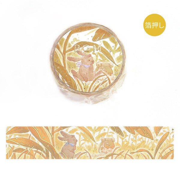 BGM Washi Tape - Wonderful Journey Collection - Note and Nib