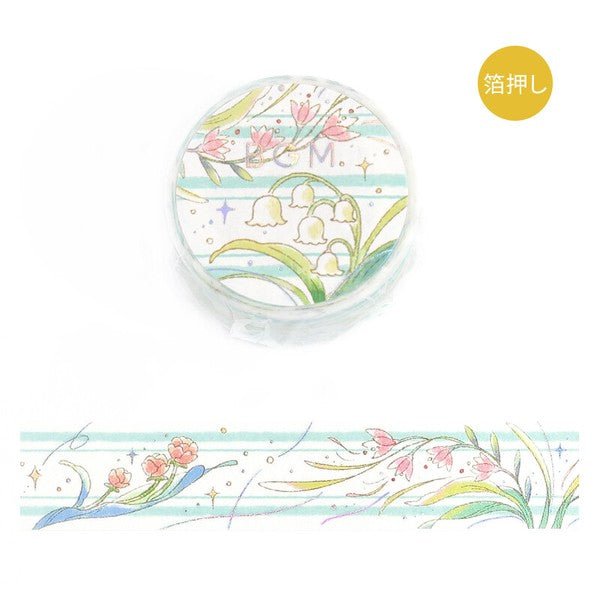 BGM Washi Tape - Wonderful Journey Collection - Note and Nib