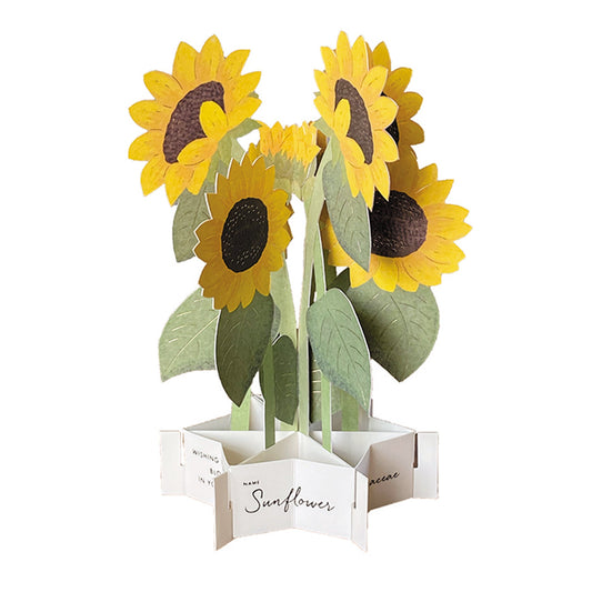 Blooming Card / Sunflower - Note and Nib