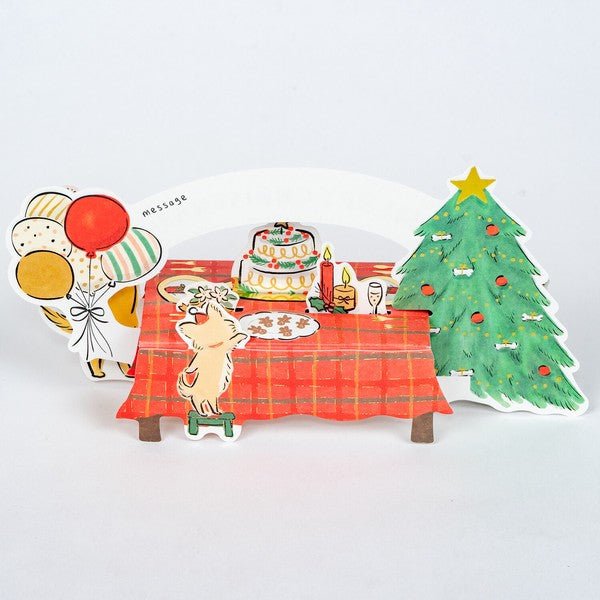 Christmas Greeting Card - Dog - Note and Nib