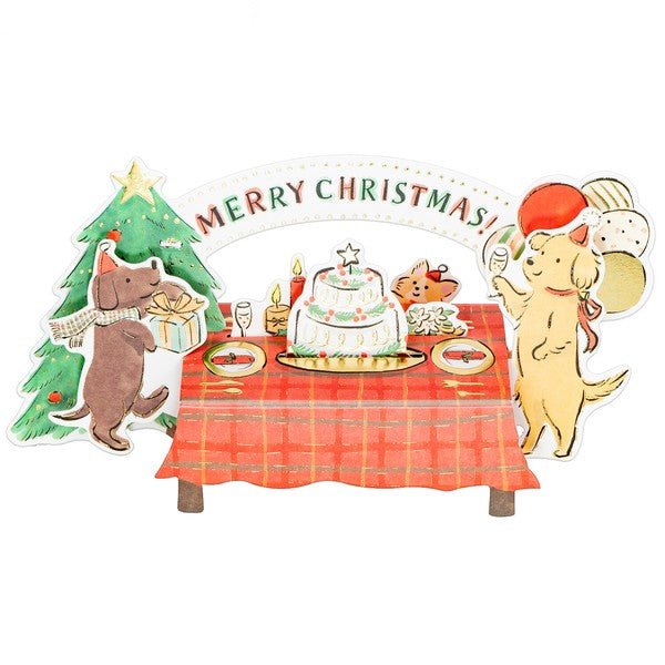 Christmas Greeting Card - Dog - Note and Nib