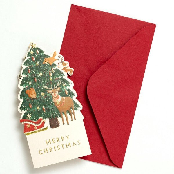 Christmas Greeting Card Mini Forest - Note and Nib