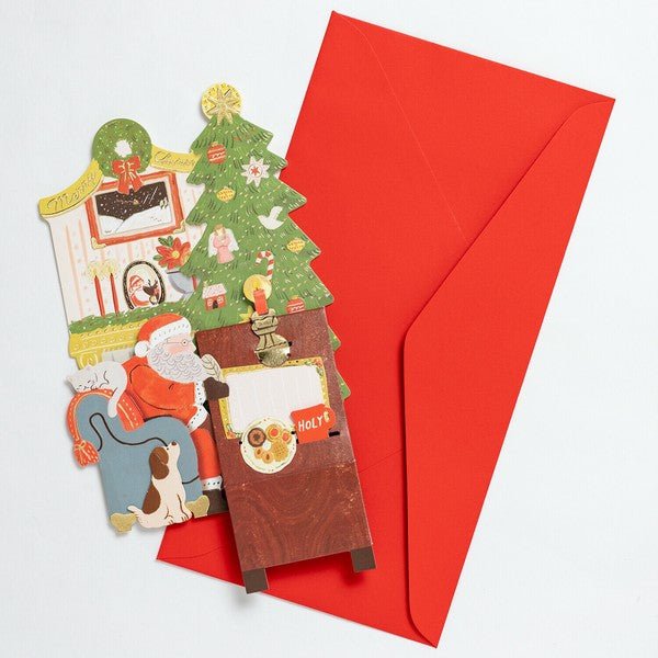 Christmas Greeting Card Santa Claus - Note and Nib