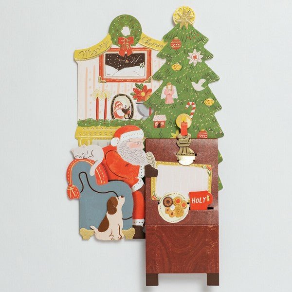 Christmas Greeting Card Santa Claus - Note and Nib