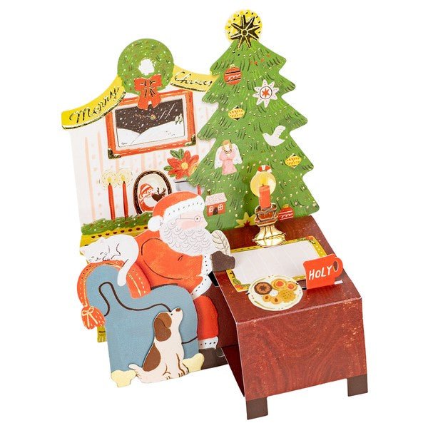 Christmas Greeting Card Santa Claus - Note and Nib