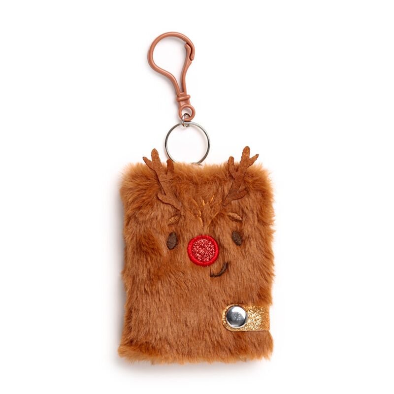 Christmas Jingle Bunch Plush A7 Mini Notepad - Note and Nib