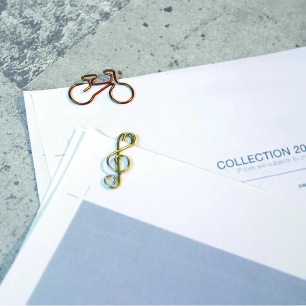 Clip Paper Clip Set of 15 - Note and Nib