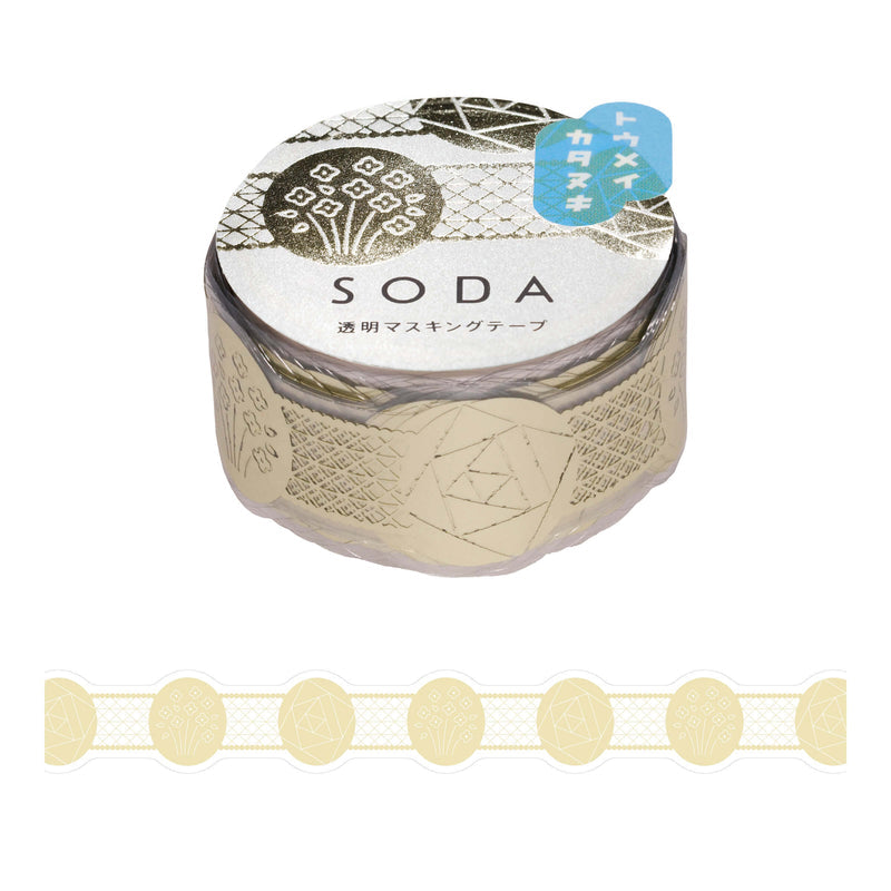 SODA ギフト（ホワイトゴールド箔×型抜き）