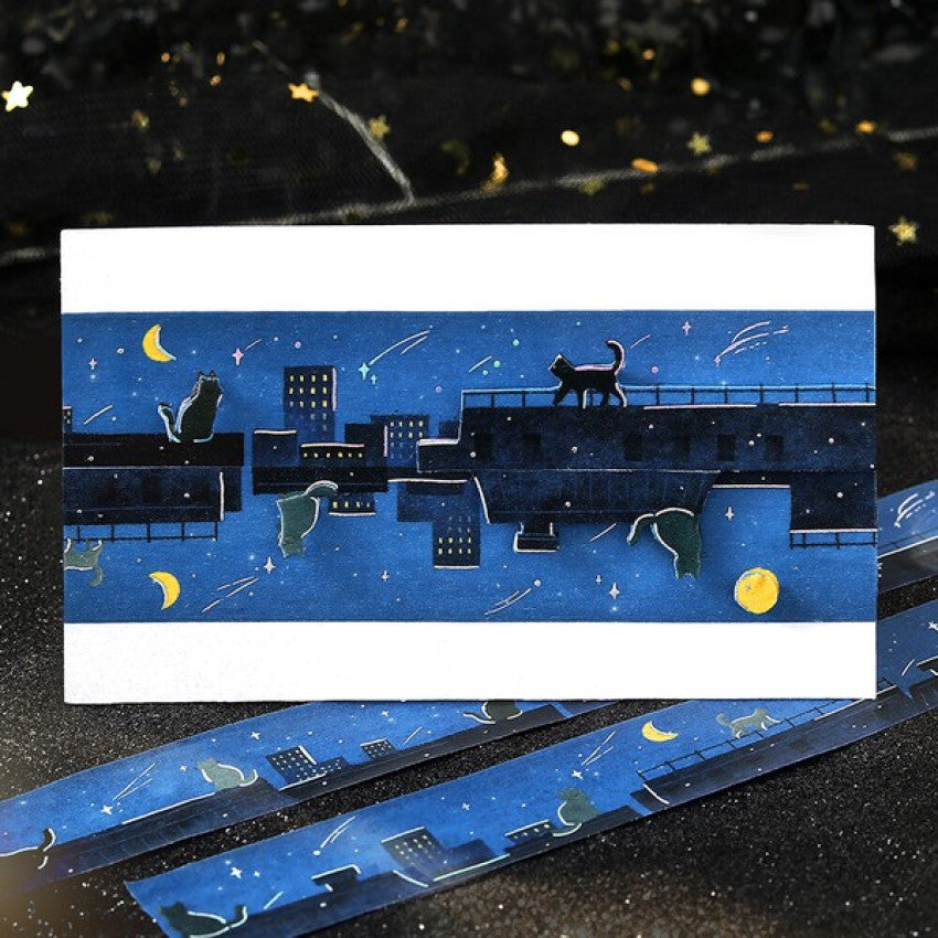 BGM Washi Tape - The Cat's Journey