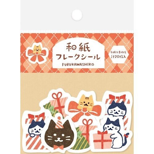 Furukawa Shiko Washi flake sticker collection - Note and Nib