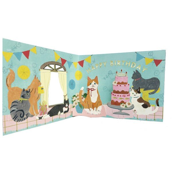 Greeting Card Cat - Note and Nib
