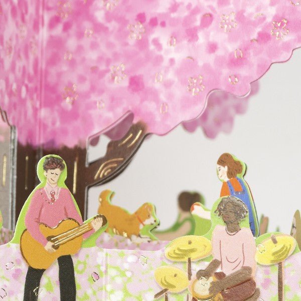 Greeting Card Cherry Blossom - Note and Nib