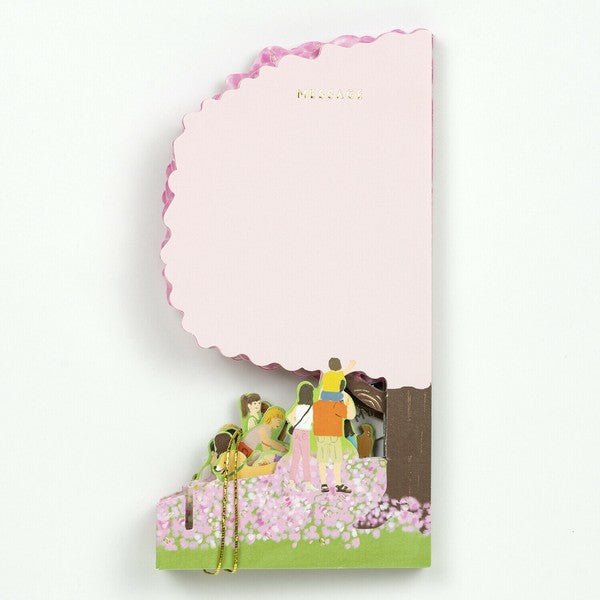 Greeting Card Cherry Blossom - Note and Nib