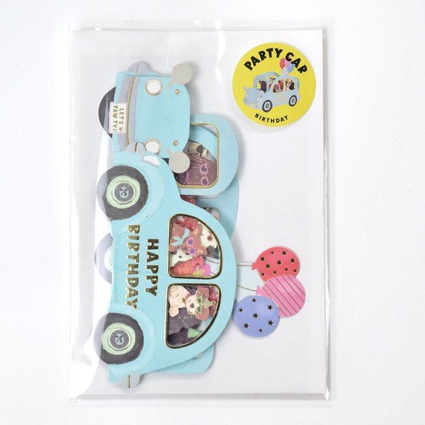 Greeting Card Party Dog - Note and Nib