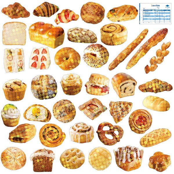 Haco Stickers Bakery - Note and Nib