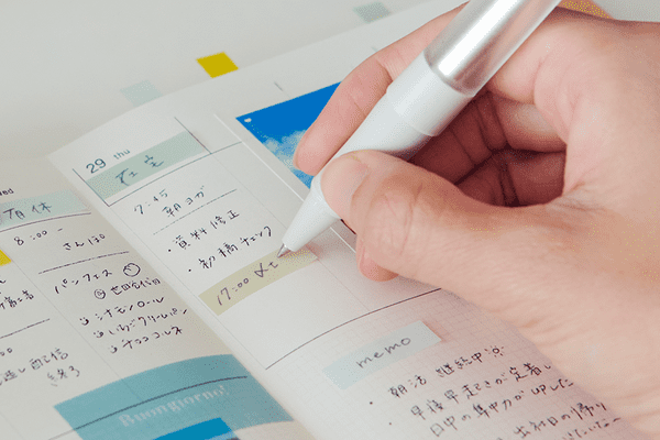 Kanmido - Coco Fusen Mini Clip with sticky notes - Note and Nib