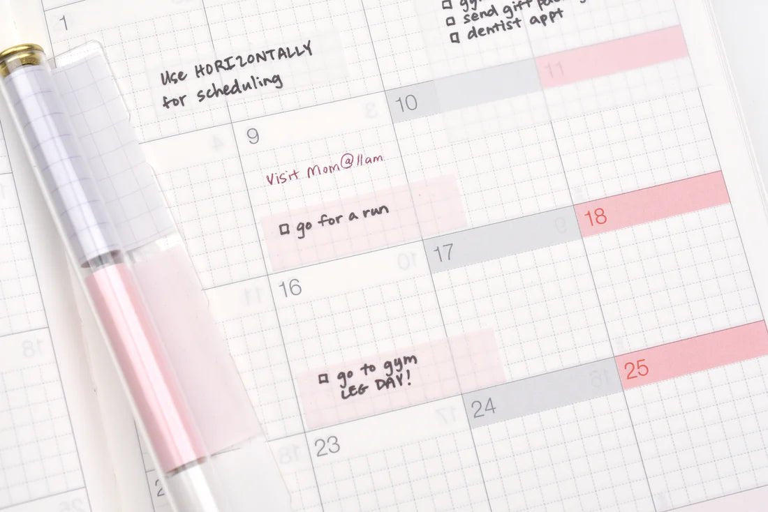 KANMIDO - Fusen Pentone Sticky Notes - Note and Nib