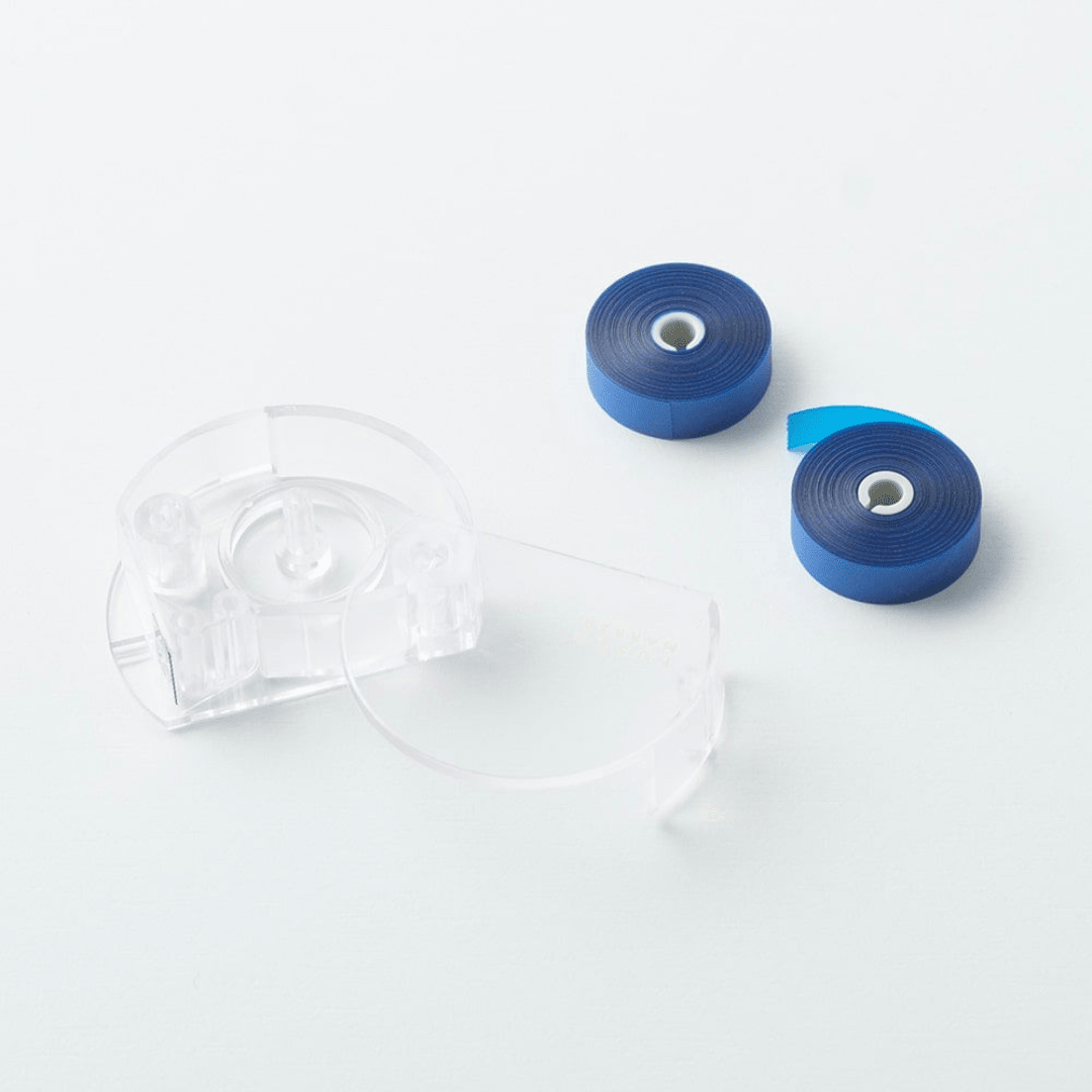 Kanmido Sticky Marker Study Blue A7 with Red Sheet - Note and Nib