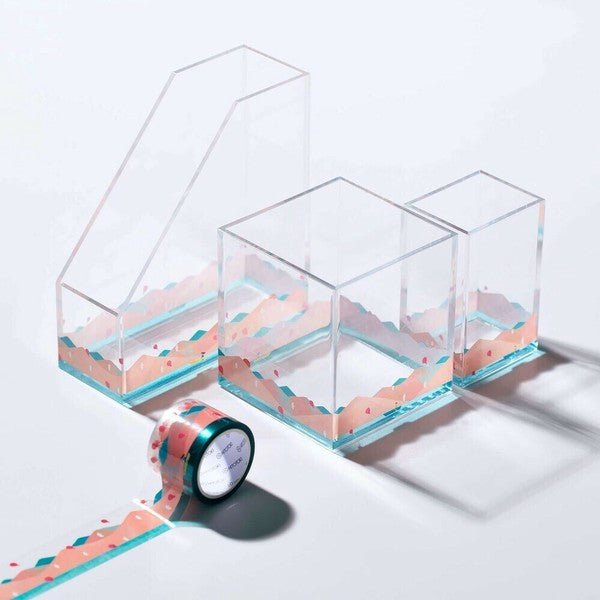 KINGJIM SODA Washi Tape 20mm Kirie - Note and Nib