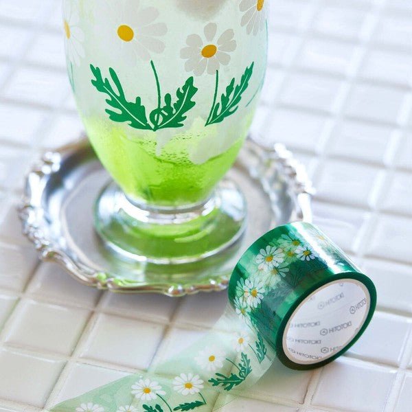 KINGJIM SODA Washi Tape 30mm Field Horsetail - Note and Nib