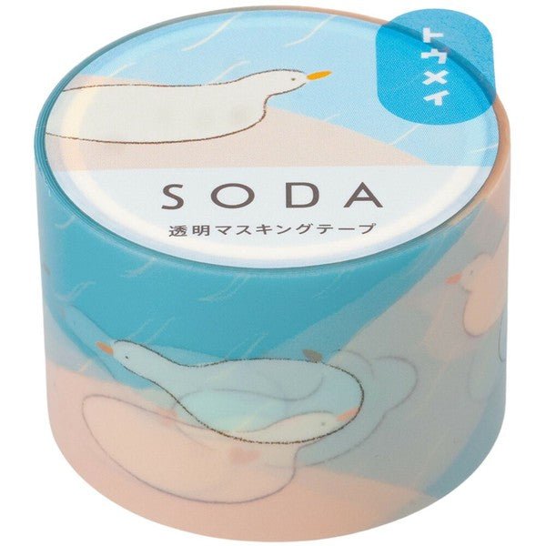 KINGJIM SODA Washi Tape - Mizusobi (30mm) - Note and Nib