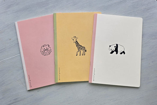 KITERA - Animal Parade Notebook - Note and Nib