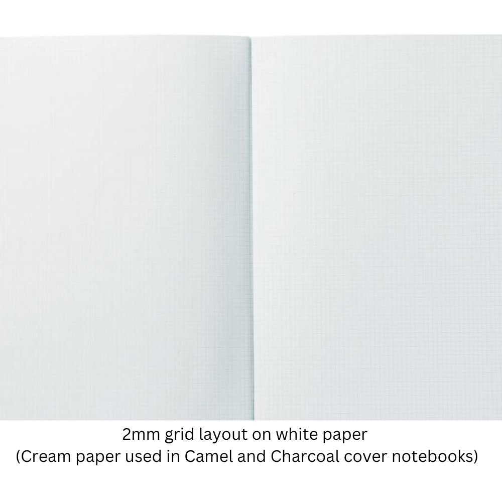 Kleid x Life Noble Notebook, 2mm Grid Paper, A5 - Note and Nib