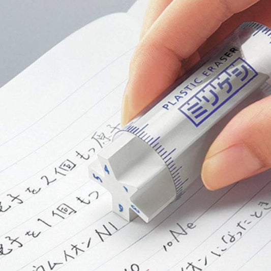 Kokuyo – Mirikeshi – Eraser - Note and Nib