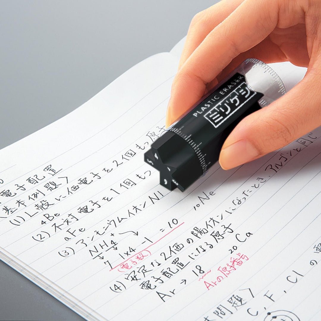 Kokuyo – Mirikeshi – Eraser - Note and Nib