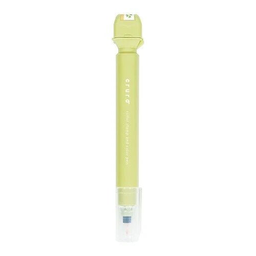 Kutsuwa Cruro Roller Stamp Pen - Note and Nib