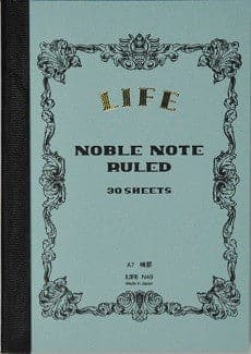 LIFE Noble Notebook A7 - Note and Nib