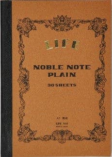 LIFE Noble Notebook A7 - Note and Nib