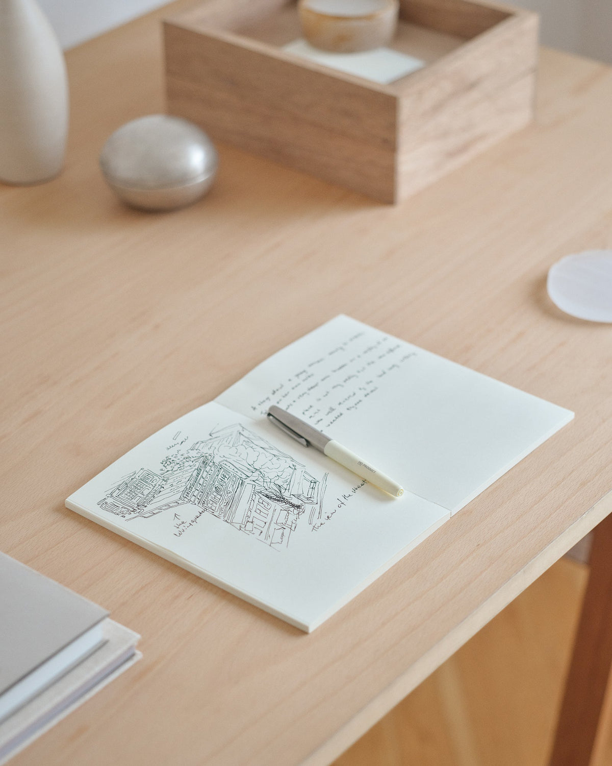 Midori MD Notebook A5 Blank – MD PRODUCT Desk Interior