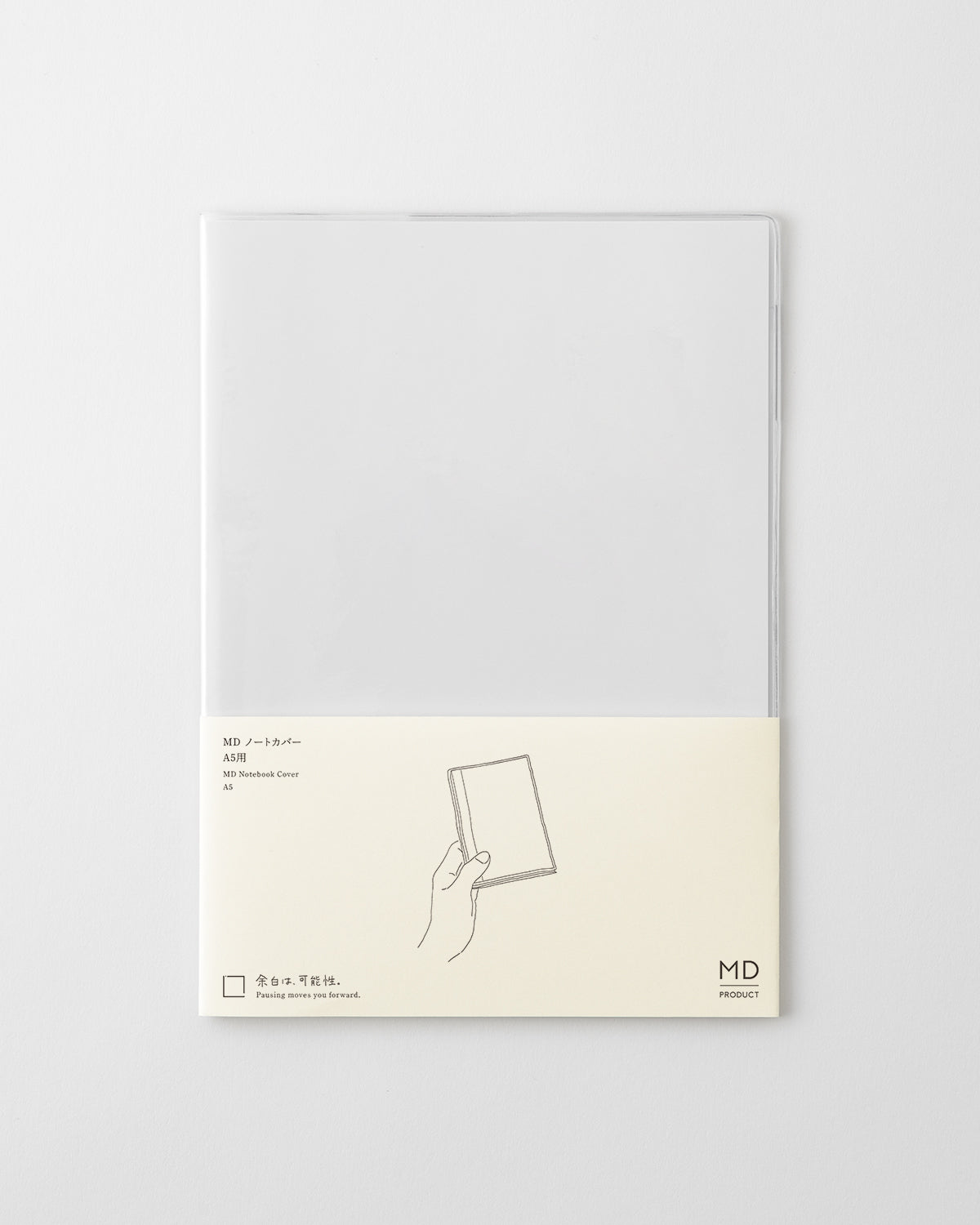Midori MD Notebook Cover A5 Clear – MD Notebook Cover A5