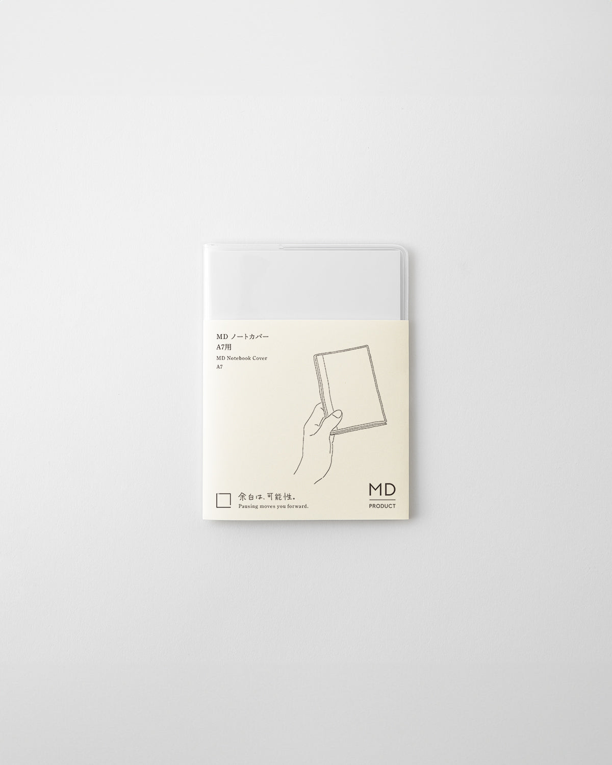 Midori MD Notebook Cover A7 Clear – MD Notebook Cover A7