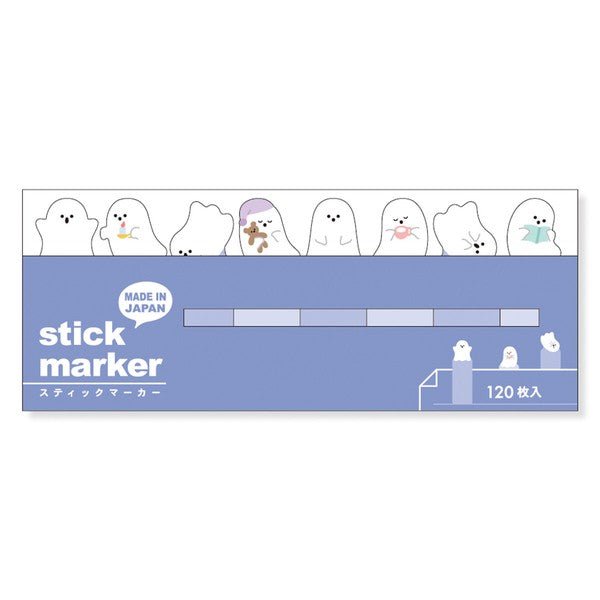 MIND WAVE Sticky Notes Page Marker Ghost - Note and Nib