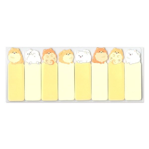 MIND WAVE Sticky Notes Page Marker Pomeranian - Note and Nib