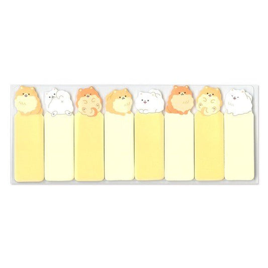 MIND WAVE Sticky Notes Page Marker Pomeranian - Note and Nib