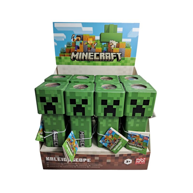 Minecraft Creeper Shaped Kaleidoscope - Note and Nib