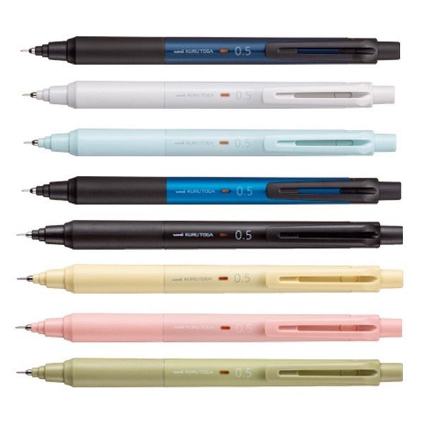 Mitsubishi Mechanical Pencil Kurutoga KS Model 0.5mm - Note and Nib