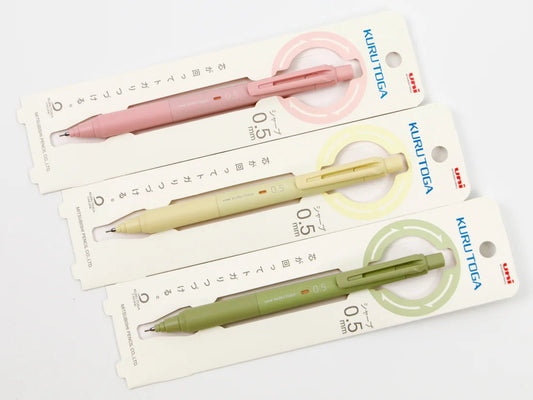 Mitsubishi Mechanical Pencil Kurutoga KS Model 0.5mm - Note and Nib